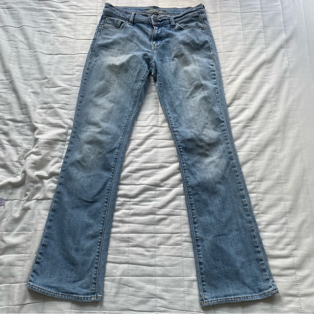 Old Navy Light Blue Flare Jeans